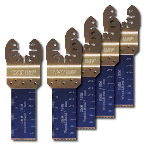 ПОЛОТНА КОЛЕБАТЕЛЬНОЙ ПИЛЫ CMT ДЛЯ ВСТАВНОЙ РЕЗКИ BIM 10 мм ДЕРЕВО МЕТАЛЛ 5 ШТ.
