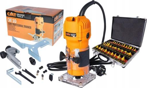 CMT РУЧНИЙ КРОМКОФРЕЗЕРНИЙ ВЕРСТАТ 550 Вт CMT10 КРОМКОФРЕЗЕР 6.35 6-8 мм +35FR