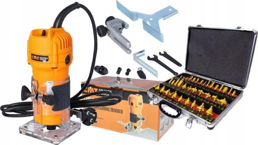 CMT РУЧНИЙ КРОМКОФРЕЗЕРНИЙ ВЕРСТАТ 550 Вт CMT10 КРОМКОФРЕЗЕР 6.35 6-8 мм +35FR