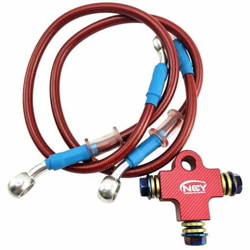 Тормозной шланг мотоцикла с ЧПУ 3D в сборе — 8438