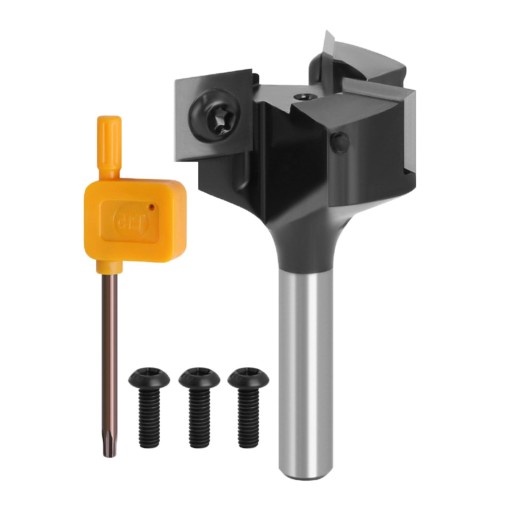 CNC Spoilboard наплавка 8 мм хвостовик 3 лезвия