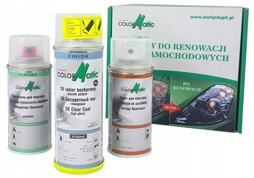 COLORMATIC КОМПЛЕКТ ДЛЯ ВІДНОВЛЕННЯ ФАР