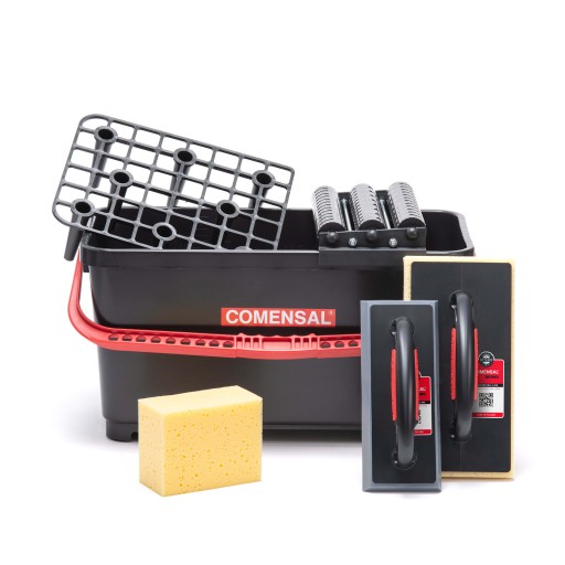 COMENSAL глазурованное ведро L набор для затирки