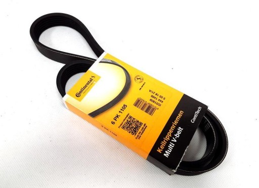 CONTI ПОЛИКЛИНОВОЙ РЕМЕНЬ 6PK1105 ALFA 156 2.4 JTD