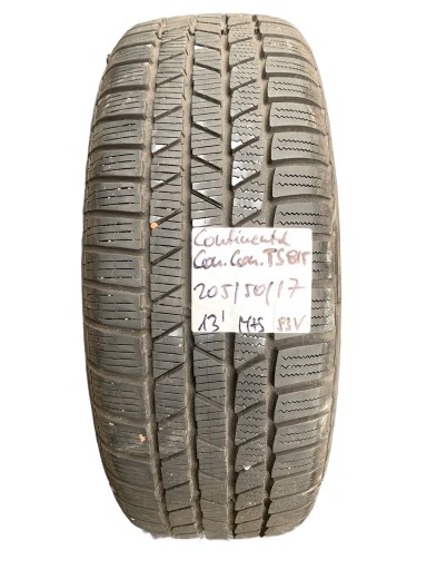 CONTINENTAL CONTICONTACT TS815 205/50R17 8 мм