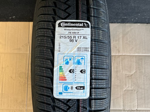 CONTINENTAL WINTER CONTACT TS850 215 55 R17