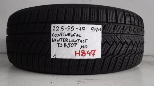CONTINENTAL WINTERCONTACT TS 850 P 225/55/17 97H