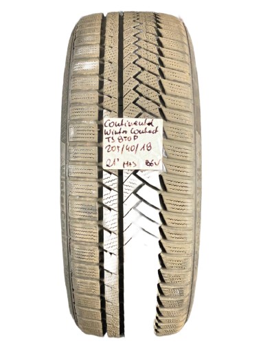 CONTINENTAL WINTERCONTACT TS850P 205/40R18 2021 р.