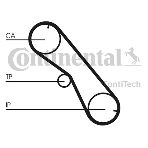 CT1089 - РЕМЕНЬ ГРМ CONTITECH TOYOTA 2.5/3.0D