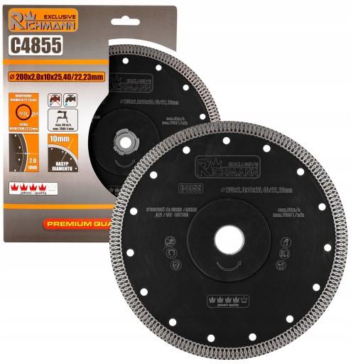 ТОНКИЙ АЛМАЗНЫЙ ДИСК CORONA ДЛЯ ГОНЧАРНОЙ ПЛИТКИ 200 ММ