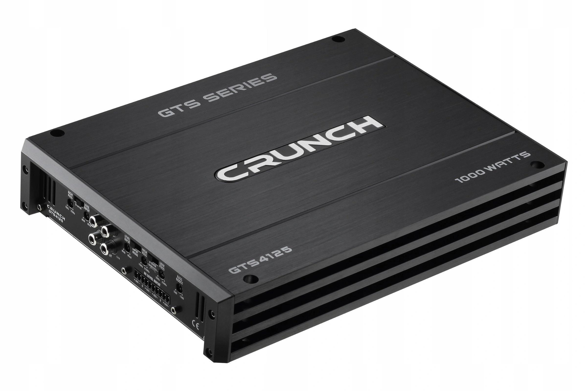 Crunch gts4125 Підсилювач 4 канали 4x75w HiLevel