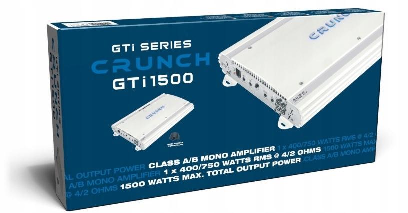 CRUNCH GTi1500 сверхпрочный моноблок 1,5 кВт HIFONICS