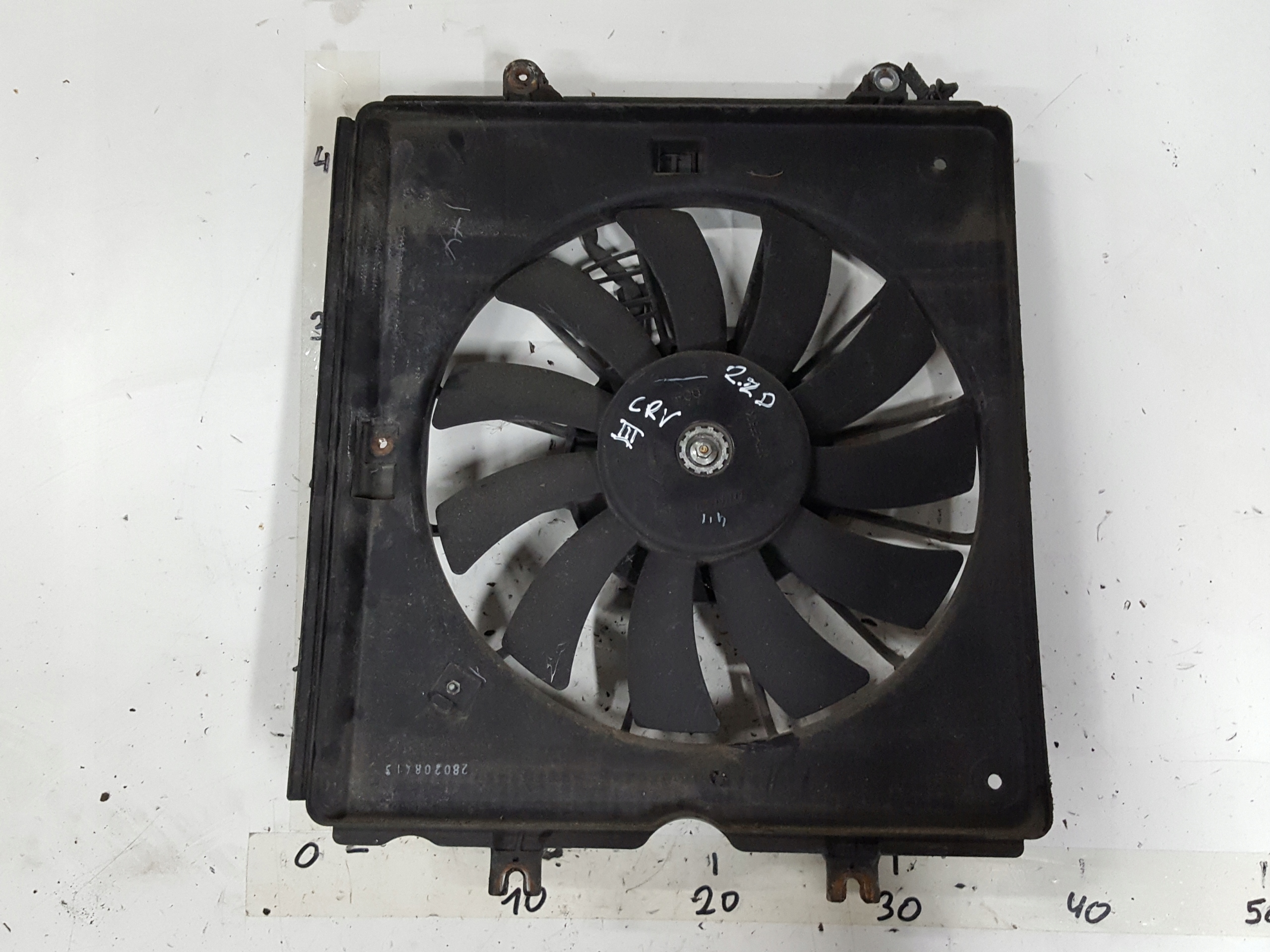 CRV CR-V III 06-12 2.2 Я-CTDI ВЕНТИЛЯТОР РАДИАТОРА