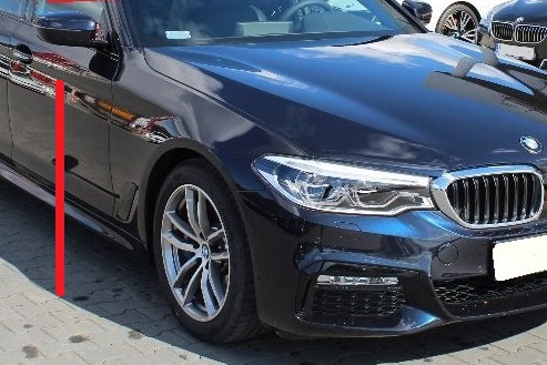 ПЕРЕДНЯЯ ЧЕТВЕРТЬ ПРАВА BMW G30 G31