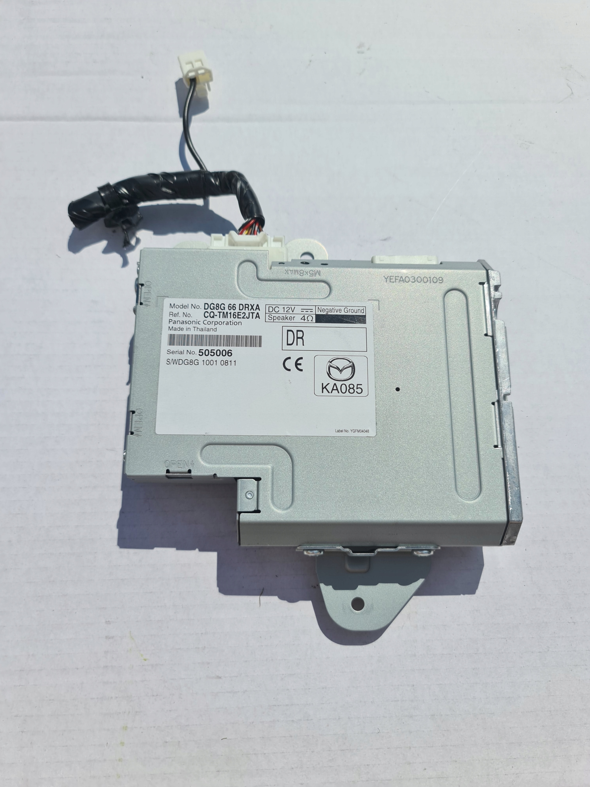 DG8G66DRXA - CX-3 CX-5 УСИЛИТЕЛЬ РАДИО BOSE DG8G 66 DRX A