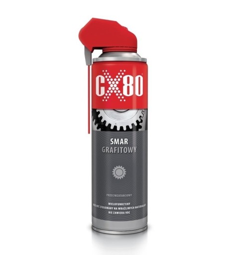 CX 80 графітове мастило Duo spray 500ml