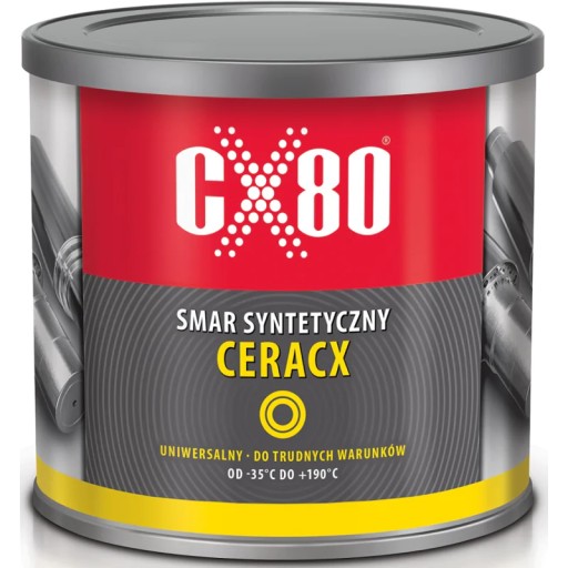 Cx80 CERACX промышленная Синтетическая смазка для высоких нагрузок 500 г