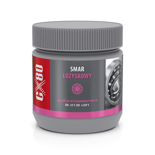 CX80 МАСТИЛО ДЛЯ ВИСОКОШВИДКІСНИХ ПІДШИПНИКІВ 500 Г