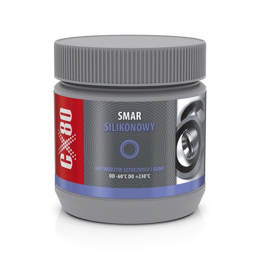 Мастило силікону cx80 безбарвна для гумових набивок їжі змішувачів NSF 500g