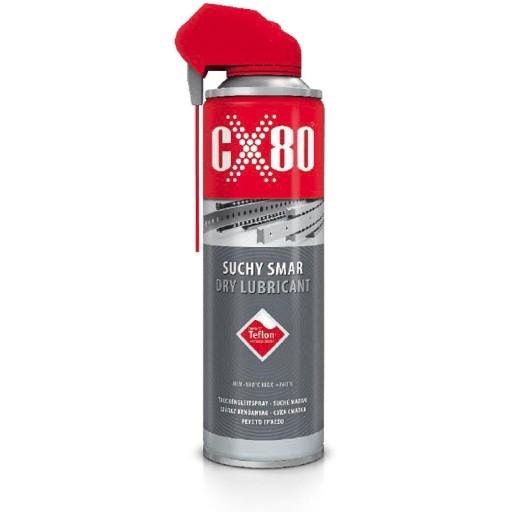 CX80 сухая смазка тефлон duo spray 500ml