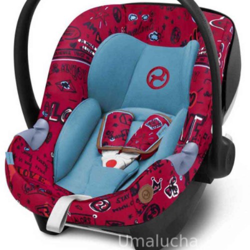 СИДЕНЬЕ CYBEX ATON M I-SIZE 0-13 КГ LOVE RED