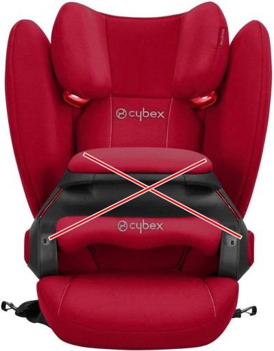 CYBEX PALLAS B-FIX АВТОКРІСЛО 15-36 КГ ISOFIX RED