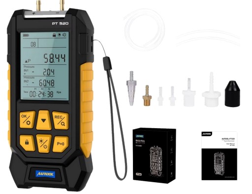 ЦИФРОВОЙ ИЗМЕРИТЕЛЬ ДАВЛЕНИЯ ВХОДА ВОЗДУХА МАНОМЕТР СЖАТИЯ -100-200 КПа