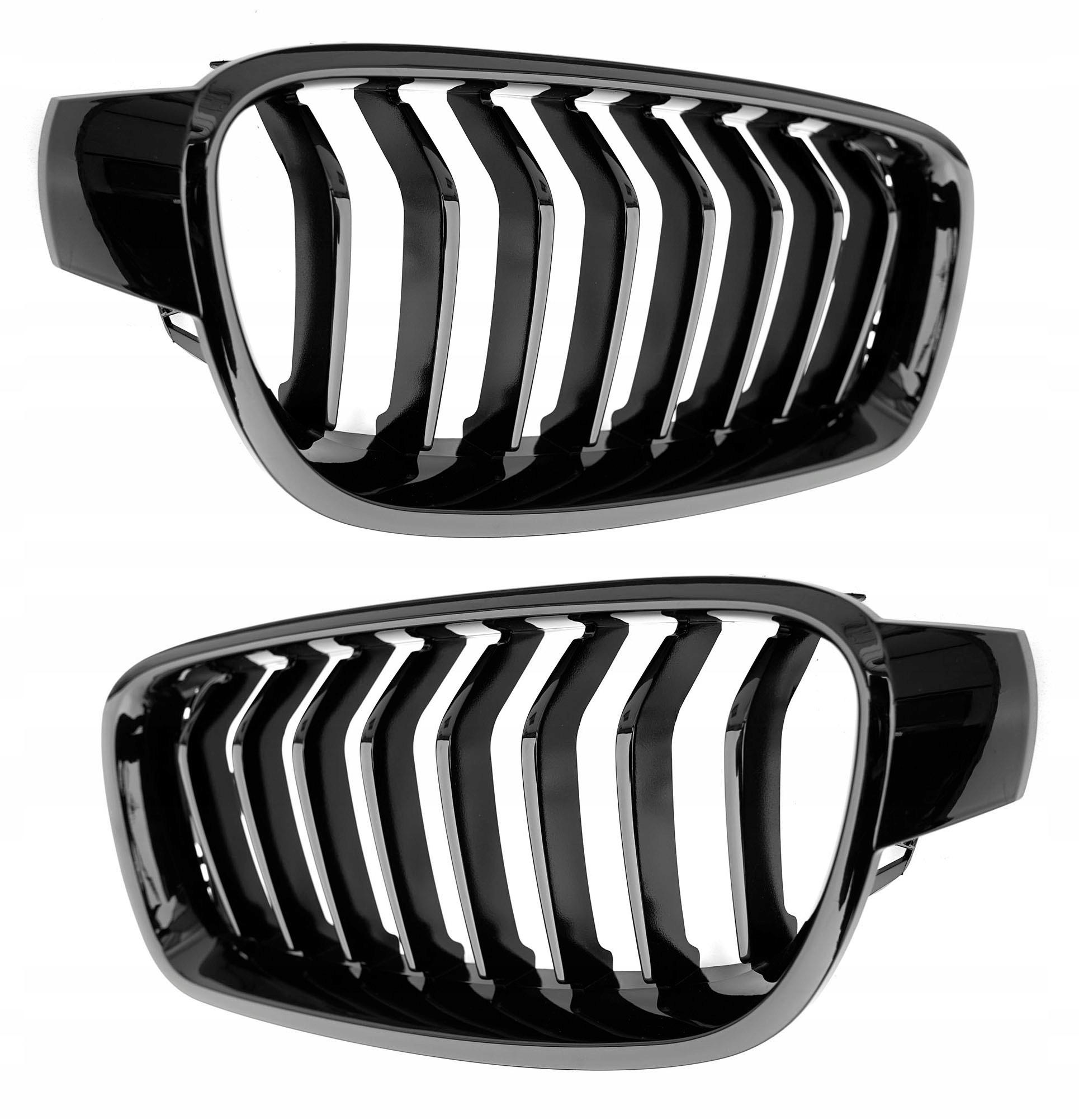 Чорний глянець BMW F30 / F31 M пакет нирок гриль