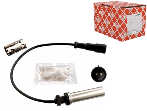 HF35340 - ДАТЧИК АБС ЗАДНИЙ Л/П ПРЯМОЙ 250 330MM 2PIN С ВТУЛКОЙ MERCEDES CITARO O