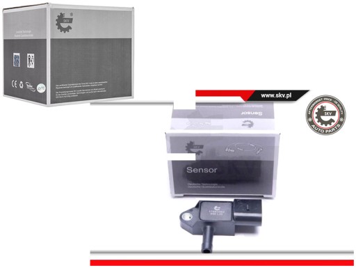 17SKV664 - Датчик тиску вихлопних газів AUDI A4 B9 A5 A6 C7 C8 Q5 ESEN SKV