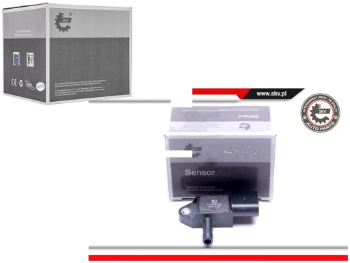 17SKV662 - ДАТЧИК ДАВЛЕНИЯ ВЫХЛОПНЫХ ГАЗОВ SKODA OCTAVIA III VW ESEN SKV