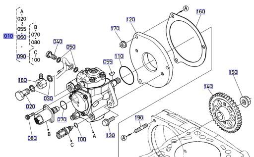 1523195, 6G91-9J280-BG - Топливопровод 2.0 DURATEC FORD MONDEO Mk4