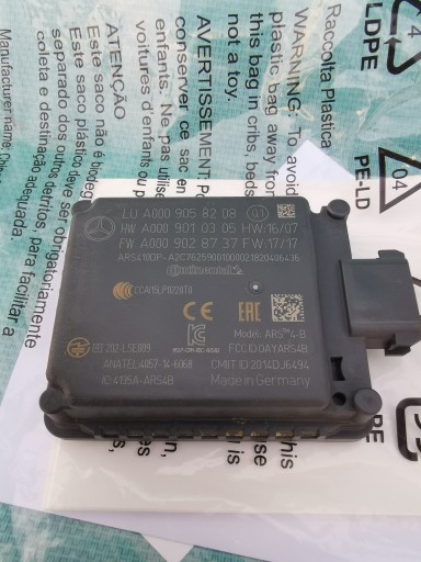 A0009018208 - Датчик радара distronic mercedes w213 w217 w257 a0009058208