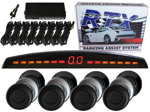 RTX РЕВЕРСИВНЫЕ ДАТЧИКИ ПАРКОВКИ ПЕРЕДНИЙ ЗАДНИЙ ТОНКИЙ СВЕТОДИОДНЫЙ