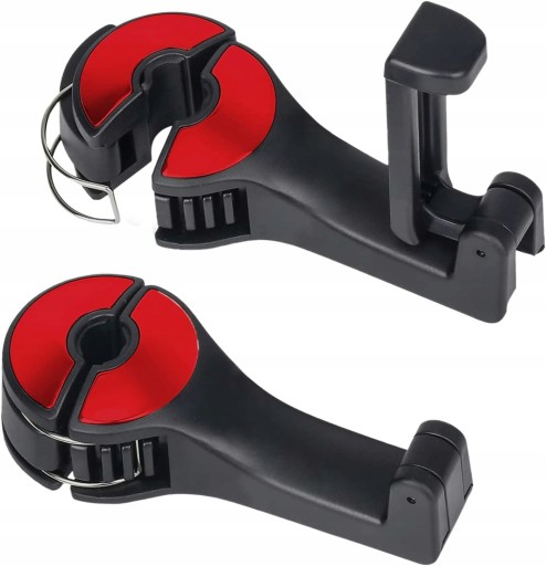 Car Hooks, 2 Pack Hooks with Phone Holder