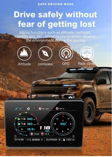 Автомобиль OBD Head up дисплей