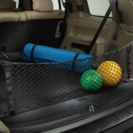 6935460141977 - Car Rear Cargo Net Trunk Elastic Mesh Organizer Wi