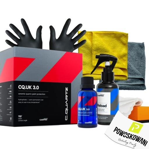 CarPro C.Quartz UK 3.0 Легко наносимое кварцевое покрытие для краски, 30 мл