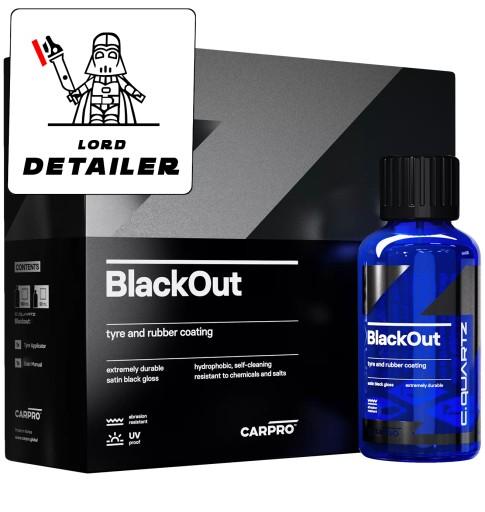 CarPro CQuartz BlackOut Гумове покриття для шин 100 мл