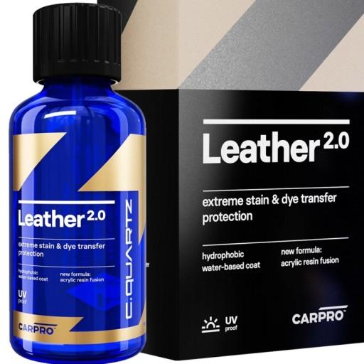 CarPro CQuartz Leather 2.0 кварцевое покрытие для кожи и винила, набор 30мл