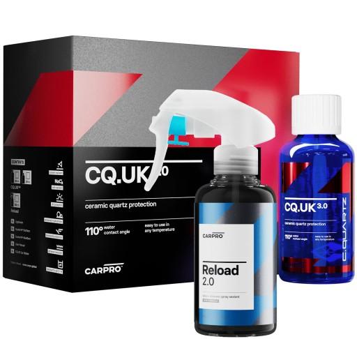 CarPro CQuartz UK Edition 3.0 Easy Quartz Coating 30 мл + Reload 100 мл