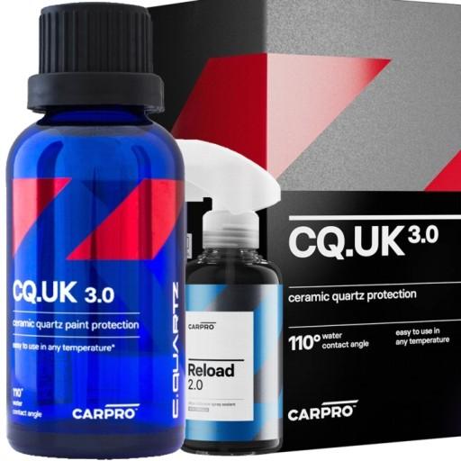 CarPro CQuartz UK Edition 3.0 легко наносимое кварцевое покрытие +Rel 30мл