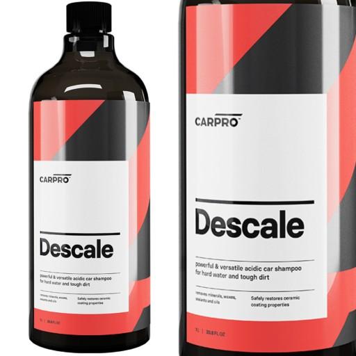 Кислотний шампунь CarPro Descale 1L Car Wash Shampoo відмиває покриття