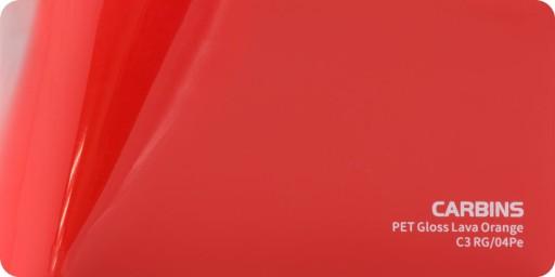 Carbins C3 RG / 04pe-оранжевый рулон пленки 18M