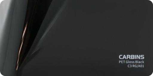 Carbins C3 RG / A01 PET Gloss Black - черная пленка