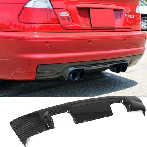 254704 - Карбоновий дифузор заднього бампера для BMW E46 M3 Coupe