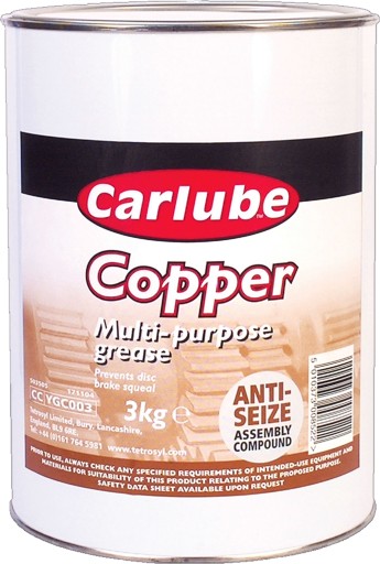 Carlube COPPER grease (до 1100 C) 3 кг F-НДС