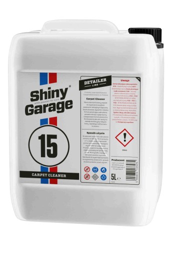 Carpet Cleaner Shiny Garage Carpet Cleaner 5l, pH: щелочной, жидкость, щелочной