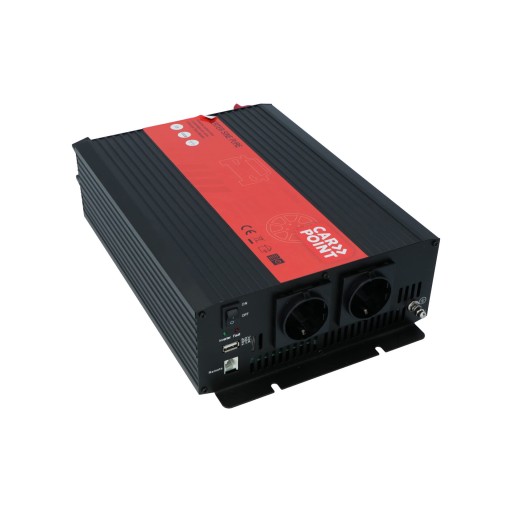 Преобразователь чистого синуса Carpoint 12 В 230 В 1500 Вт