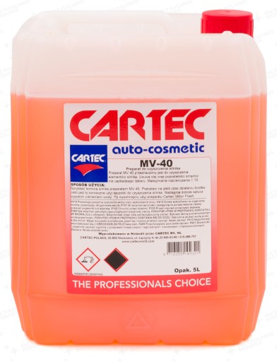 Cartec MV-40 - концентрированный очиститель двигателя 5л.